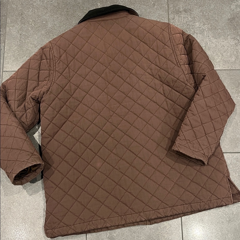 L.L Bean Vintage Quilted Bark Jacket - Picture 4 of 14